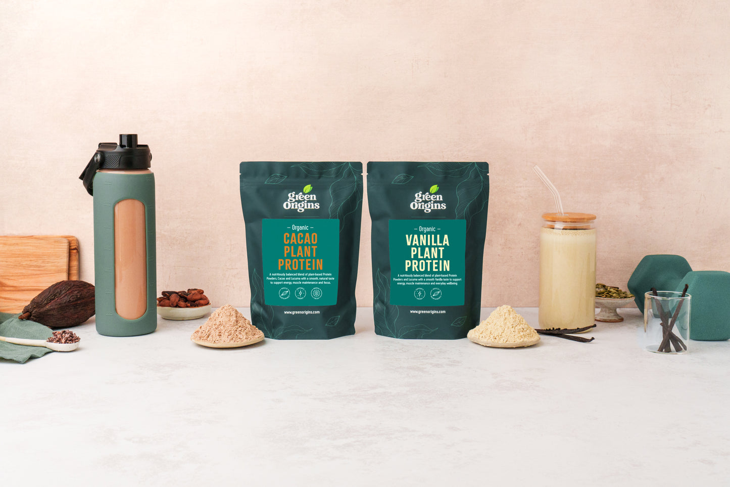 Green Origins Vanilla Protein Powder 300g Organic