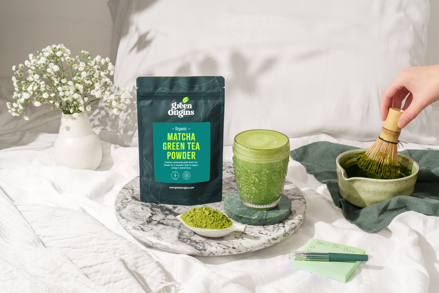 Green Origins Matcha Green Tea Powder (Ceremonial) 30g Organic