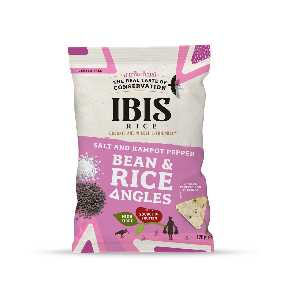 IBIS Bean & Rice Angles Salt and Kampot Pepper 120g Organic
