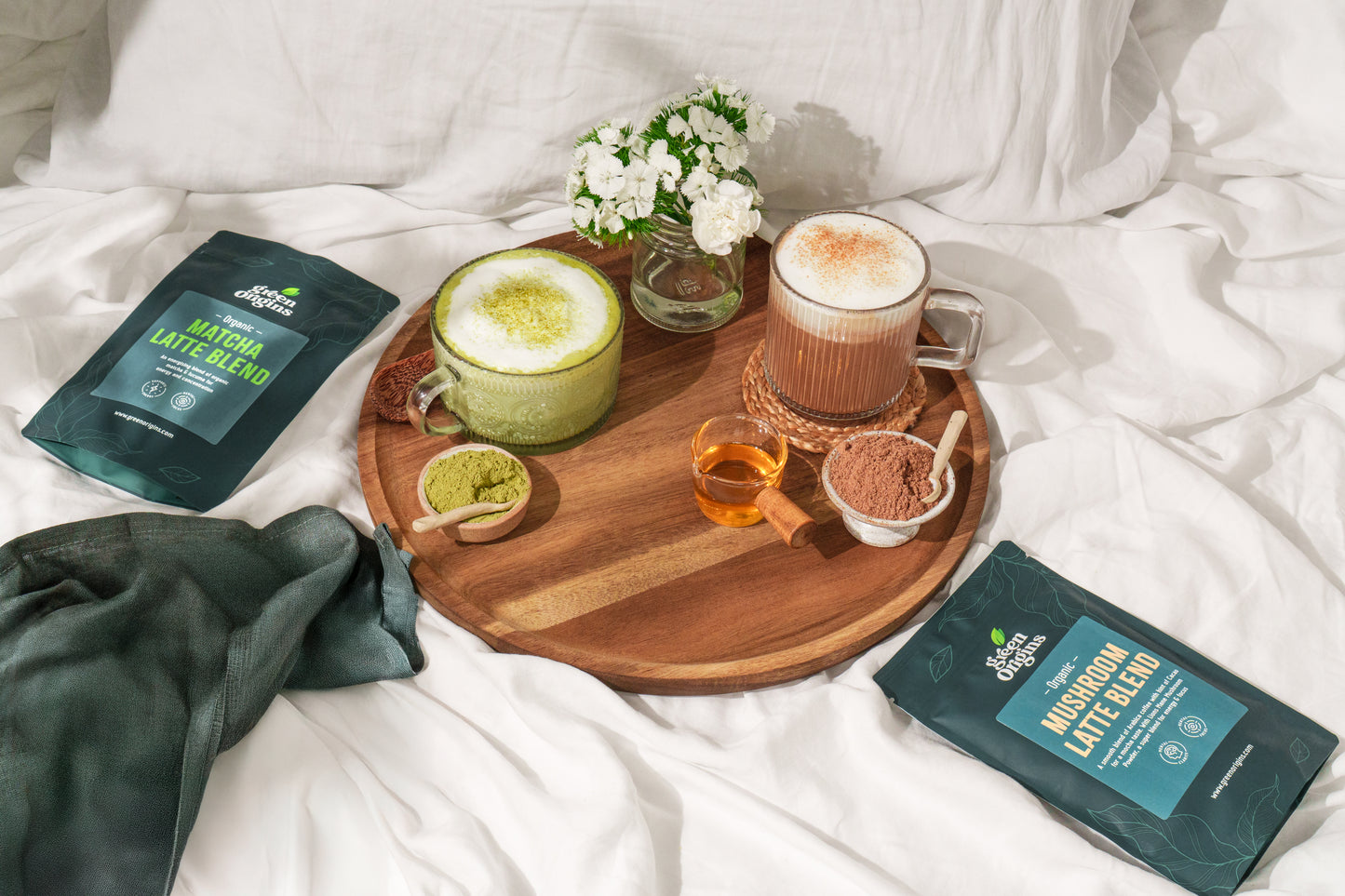 Green Origins Matcha Latte 100g Organic Vegan