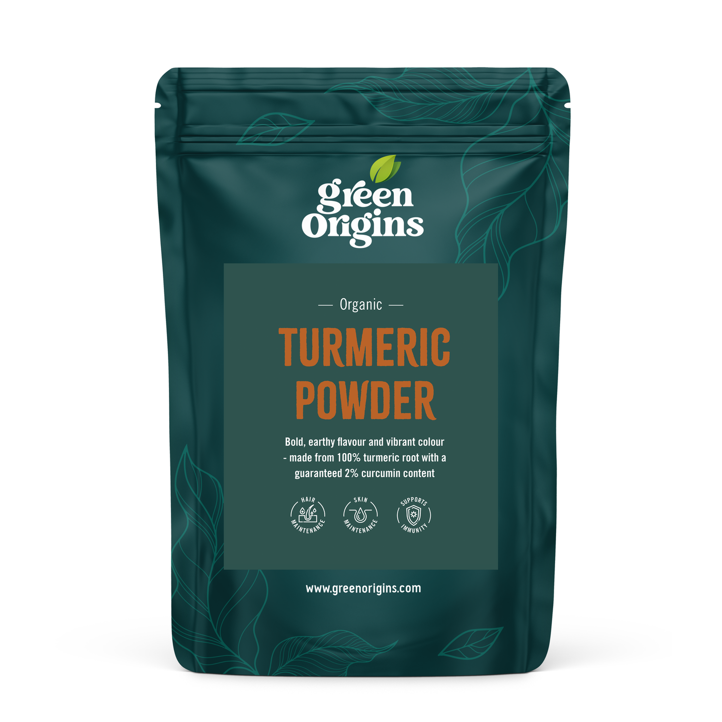 Green Origins Turmeric Powder 200g Organic