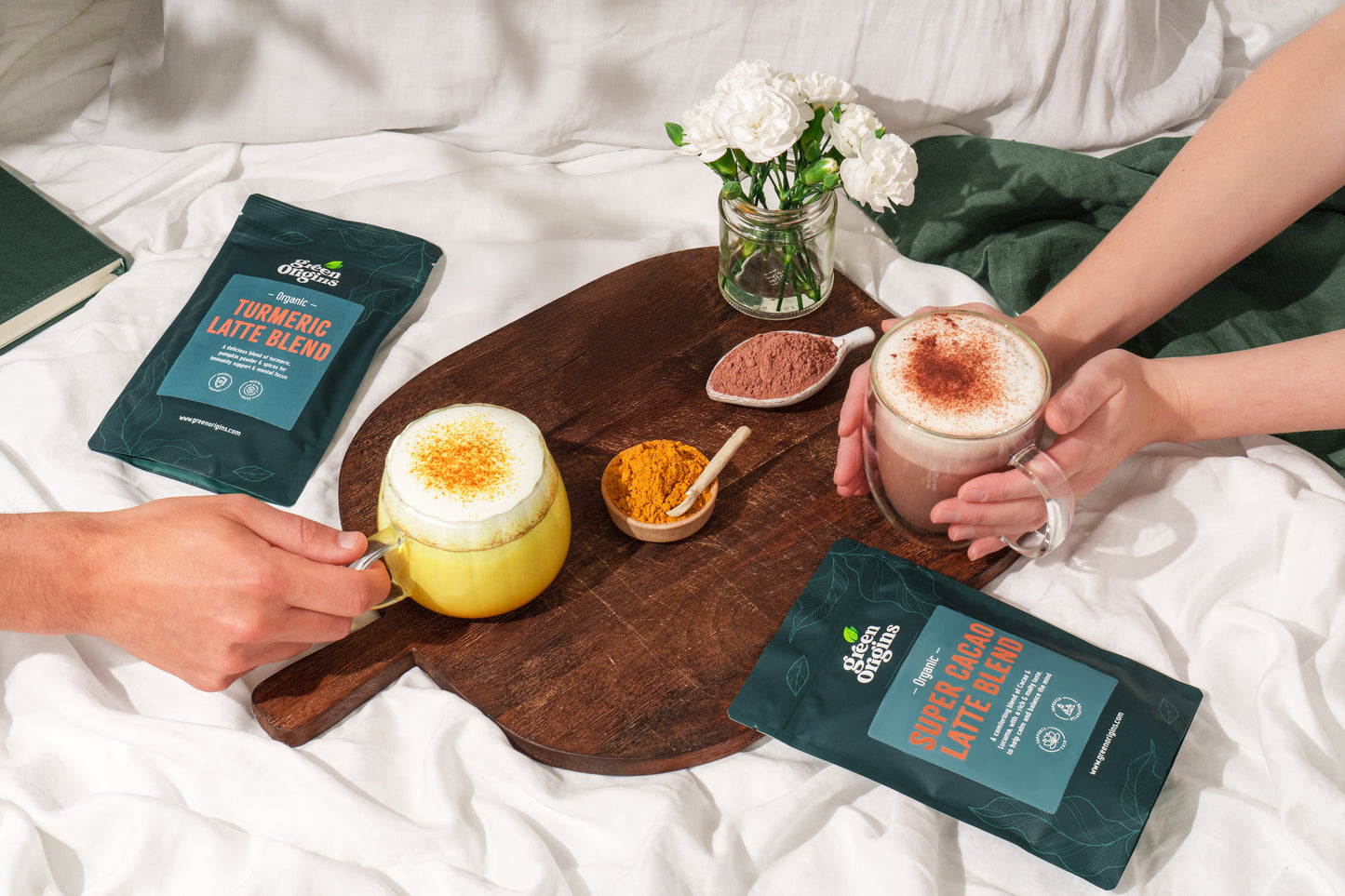 Green Origins Super Cacao latte 150g Organic Vegan