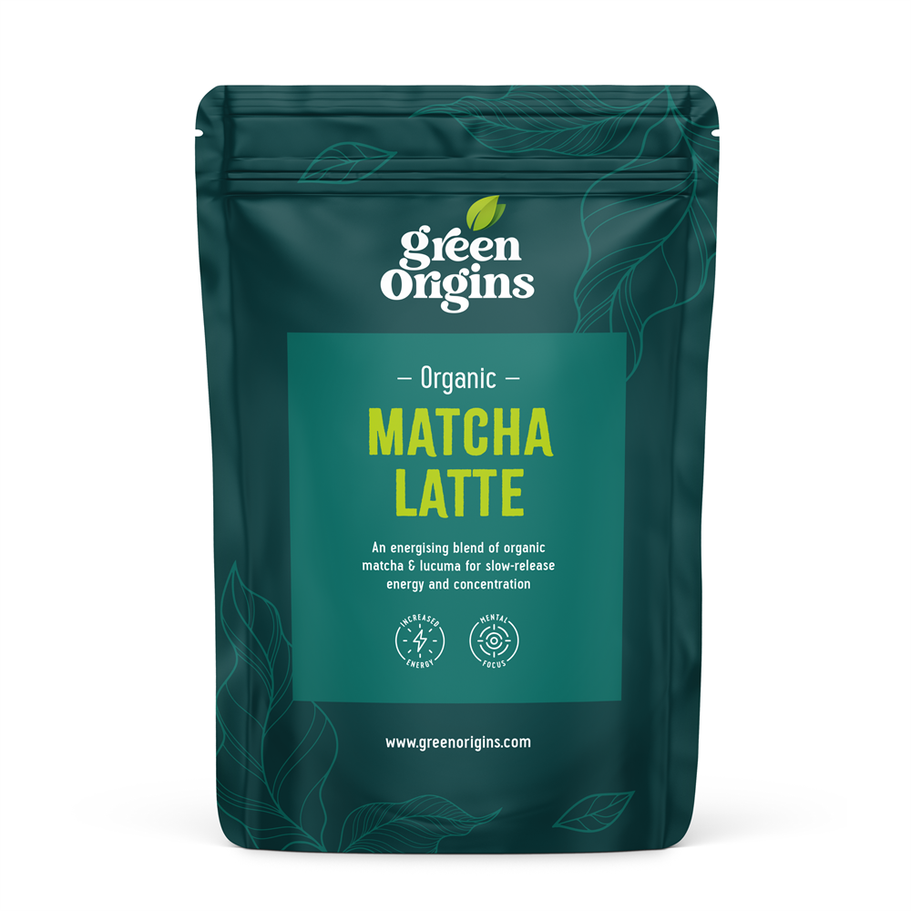 Green Origins Matcha Latte 100g Organic Vegan
