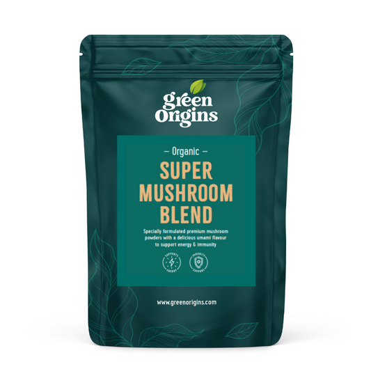 Green Origins 7 Super Mushroom Blend 100g Organic