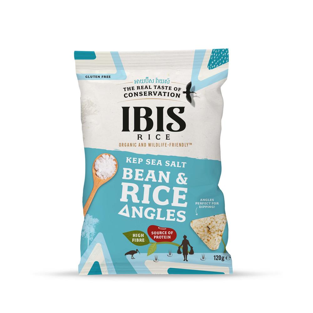 IBIS Bean & Rice Angles Kep Sea Salt 120g Organic