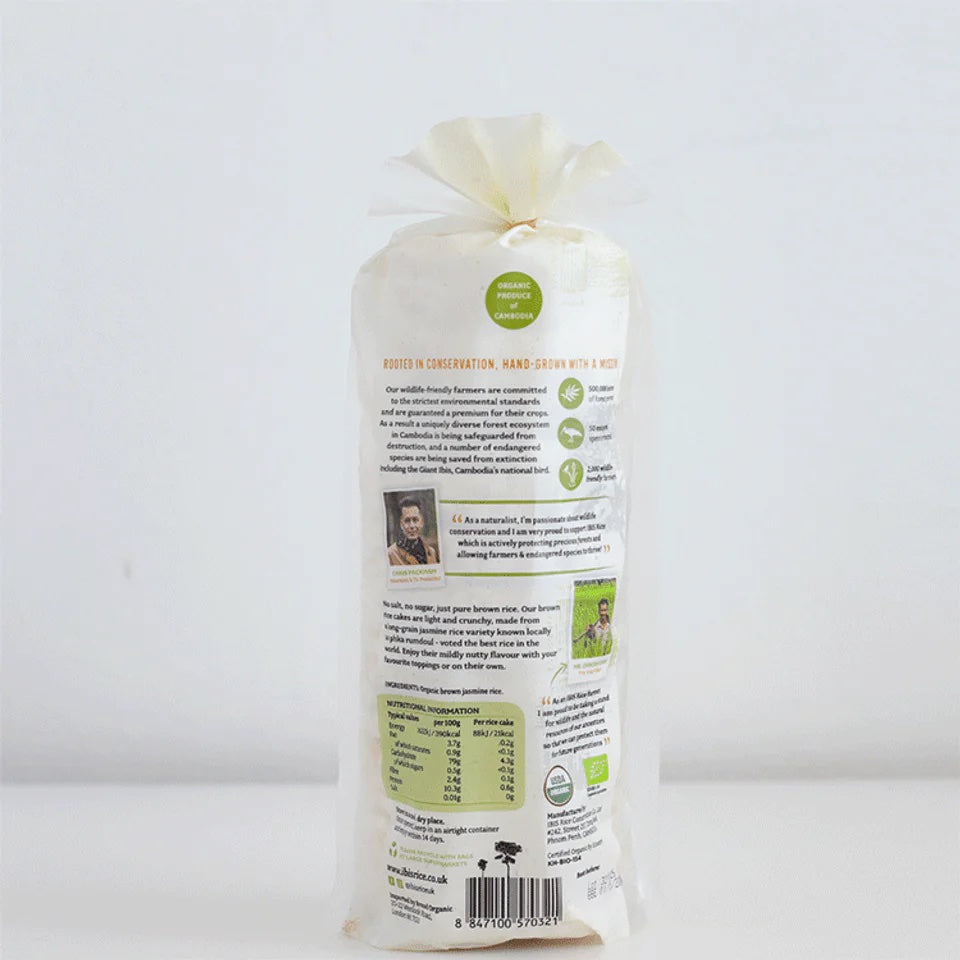 IBIS Wholegrain Rice Cake Original 130g Organic