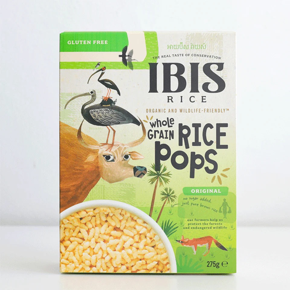 IBIS Wholegrain Rice Pops Original 275g Organic