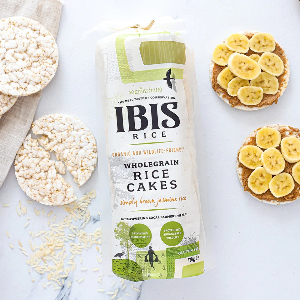 IBIS Wholegrain Rice Cake Original 130g Organic