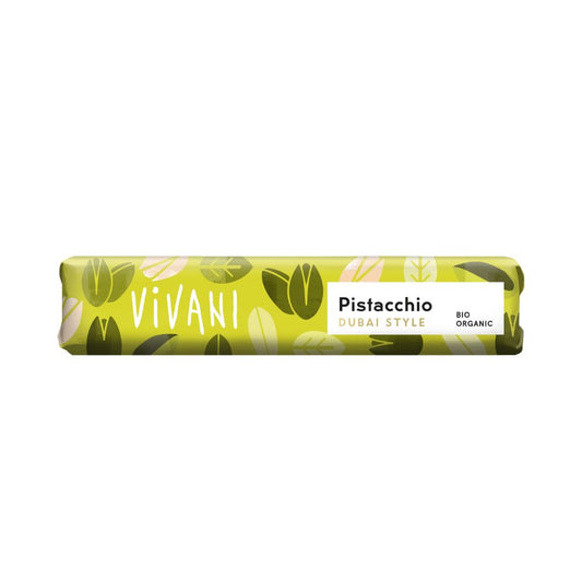 Vivani Pistacchio Chocolate Bar 40g Organic