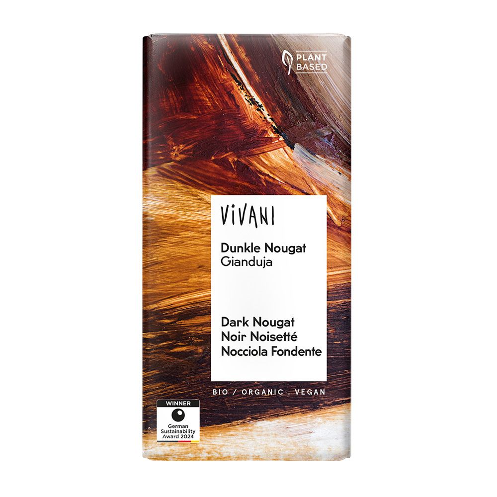 Vivani Dark Nougat 80g Organic