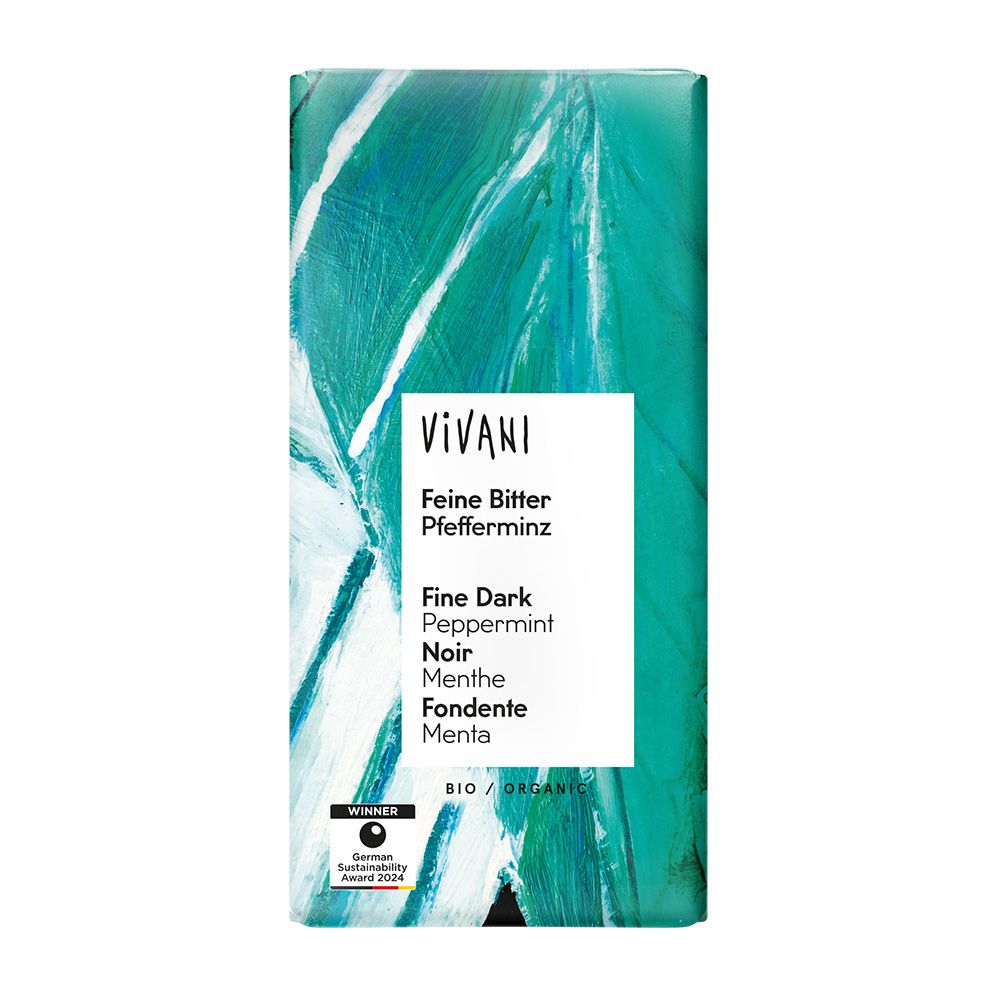 Vivani Peppermint Chocolate 100g Organic