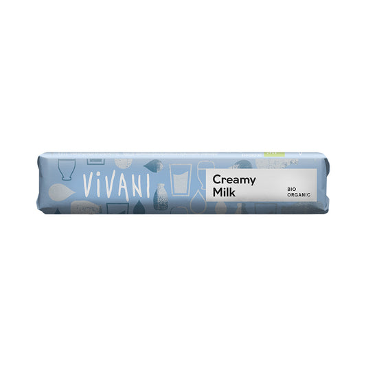 Vivani Milk Cream Chocolate Bar 40g Organic