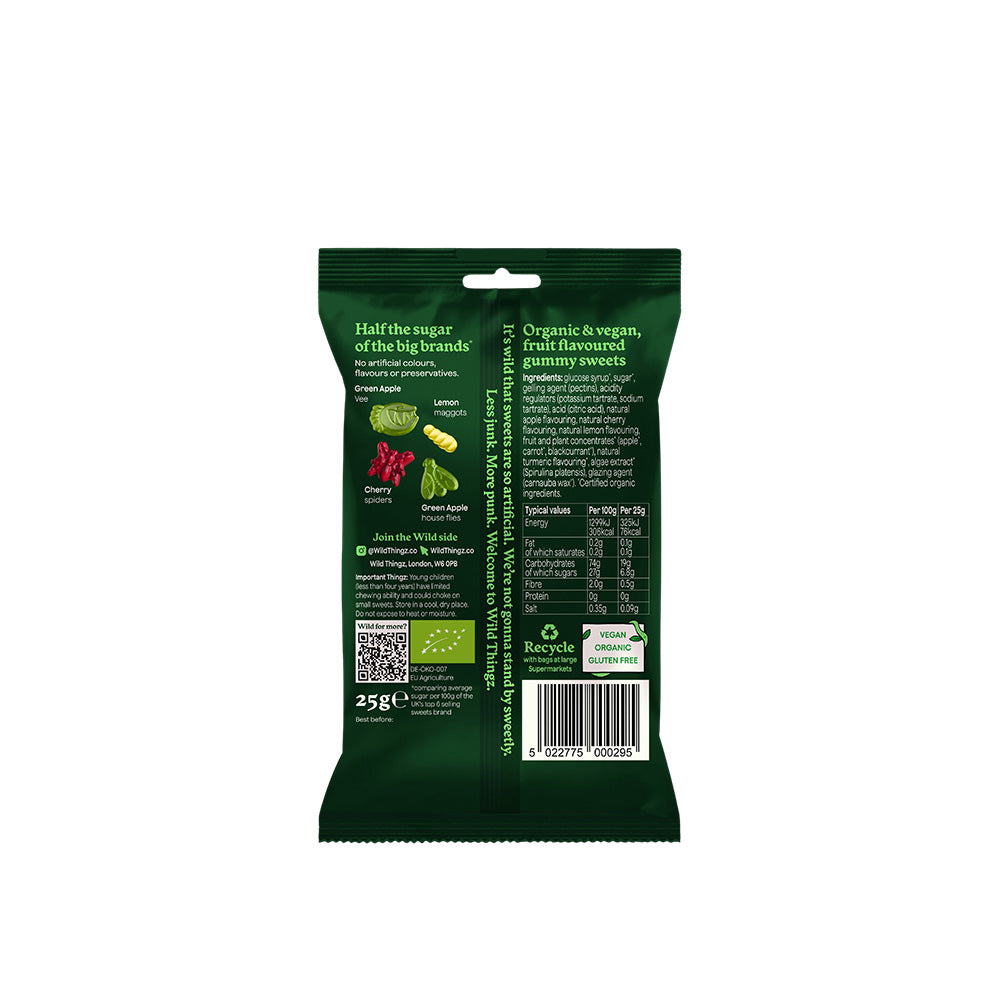 Wild Thingz Sweets Zesty Pests 25g Organic