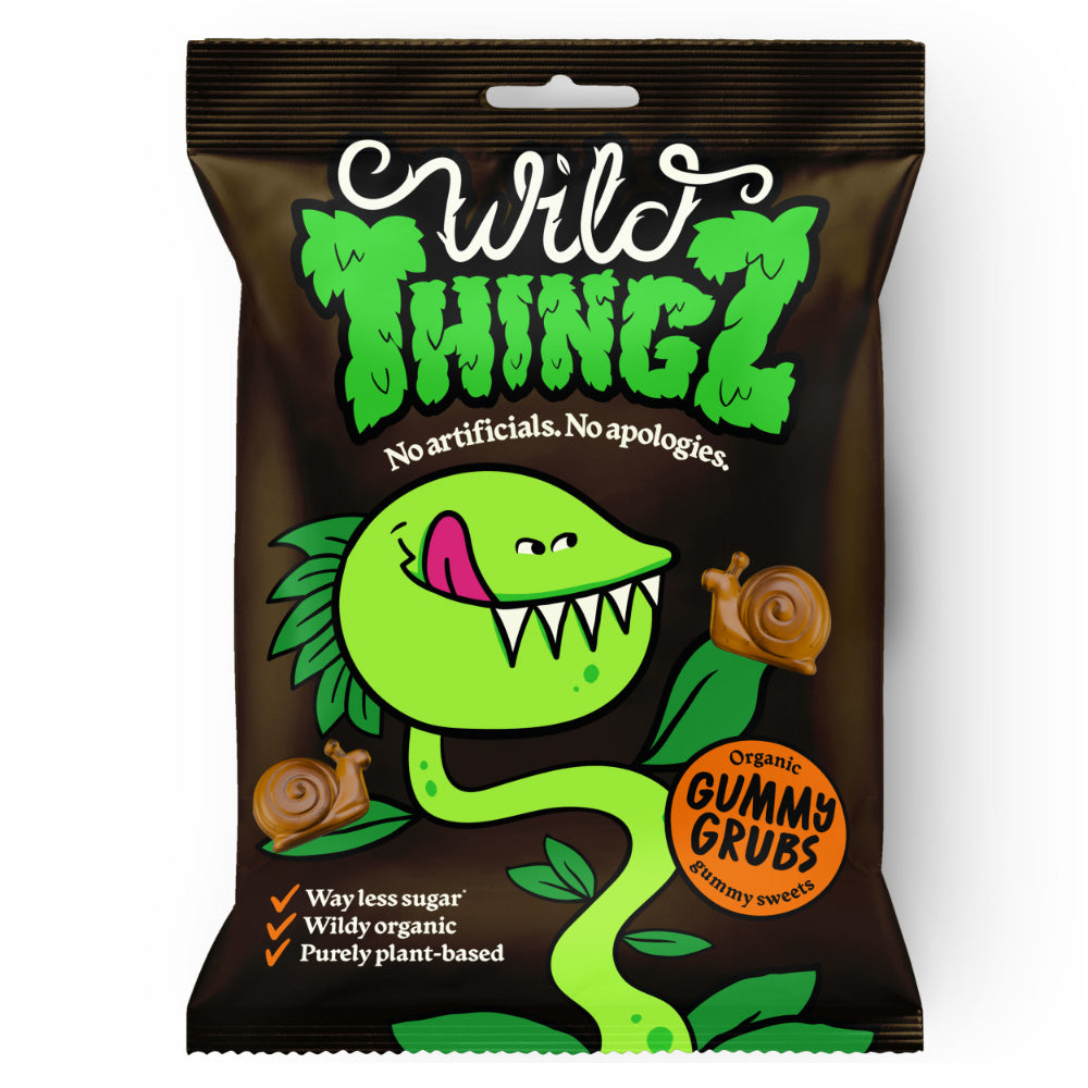 Wild Thingz Sweets Gummy Grubs 130g Organic