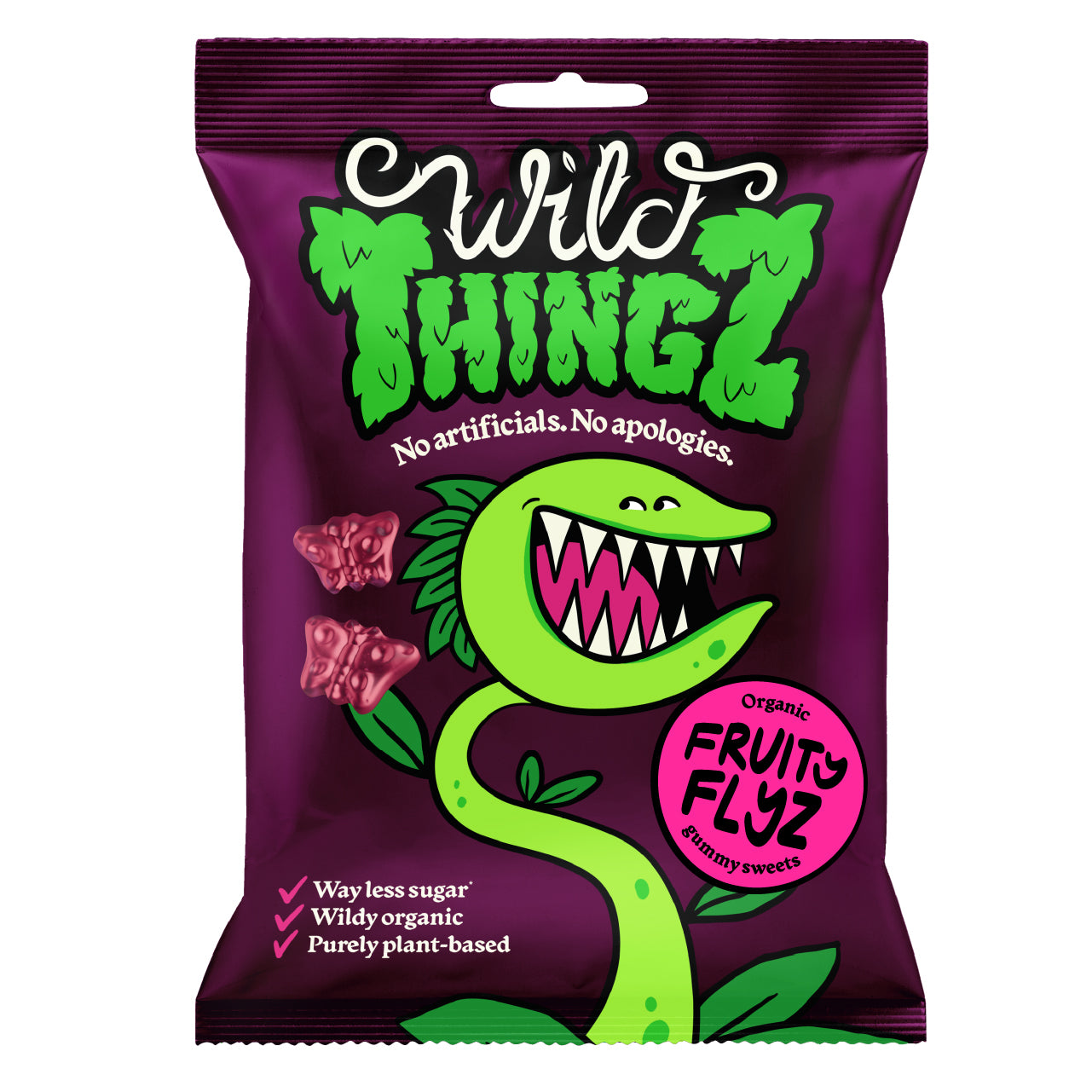 Wild Thingz Sweets Fruity Flyz 130g Organic